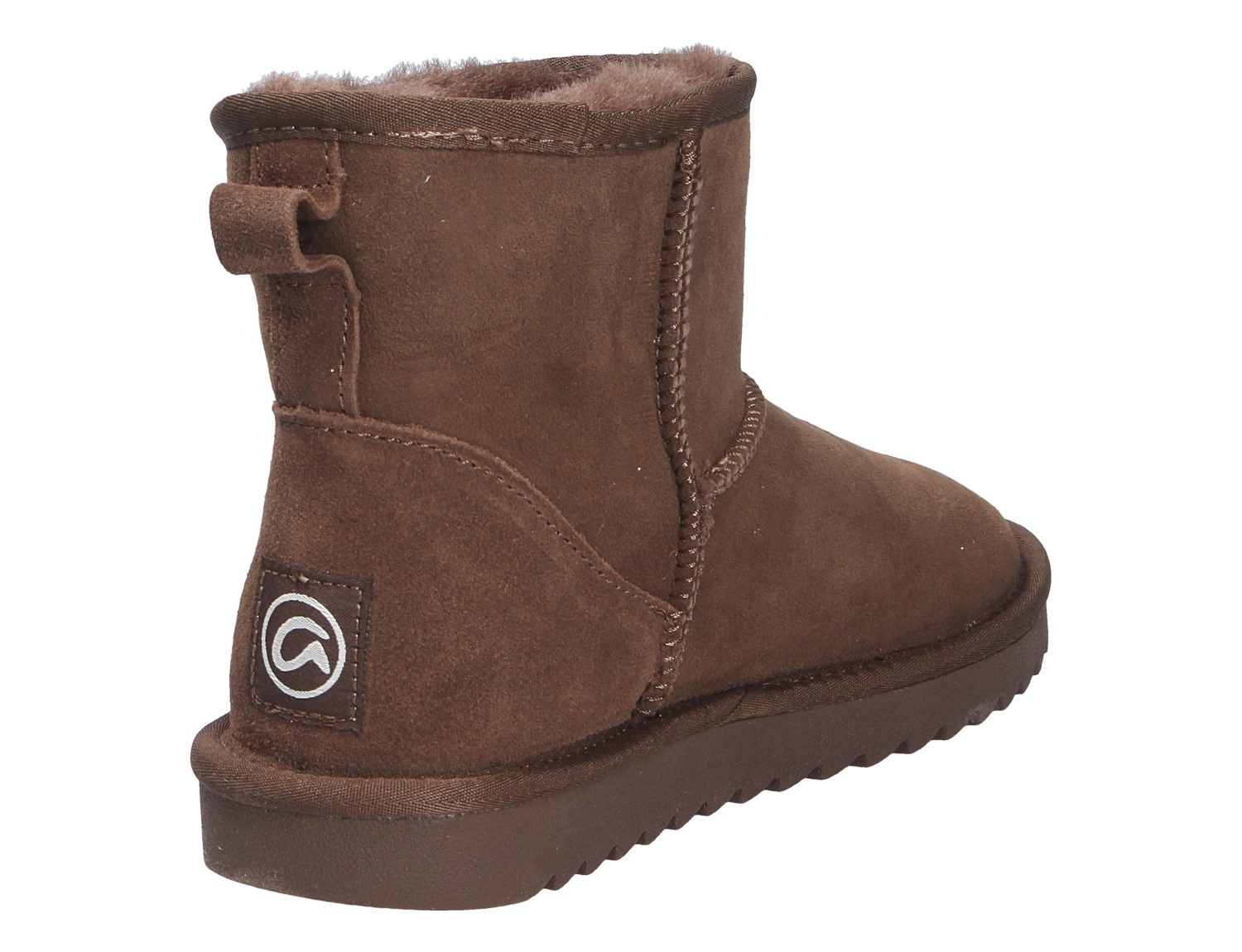 Ara ALASKA braune Winterstiefelette aus Veloursleder mit kuscheligem Innenfutter und profilierter Sohle