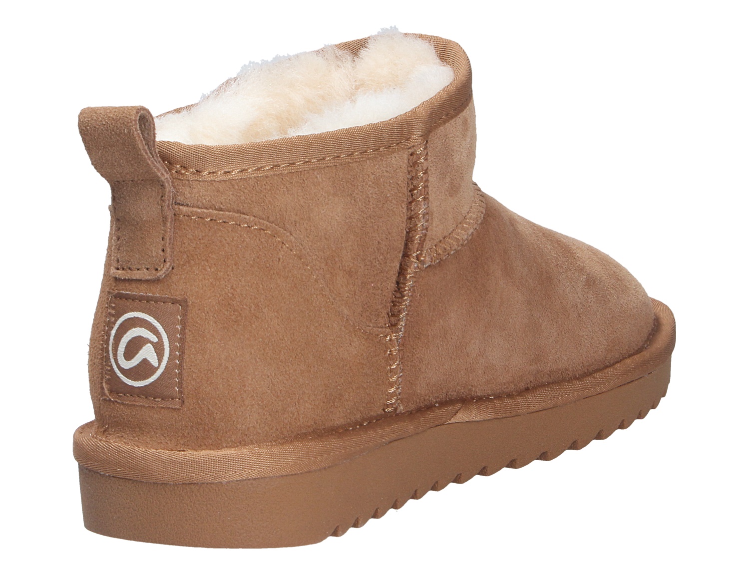 Ara ALASKA Damen Winter-Bootie in Braun aus Veloursleder mit weichem Lammfellfutter und profilierter Sohle